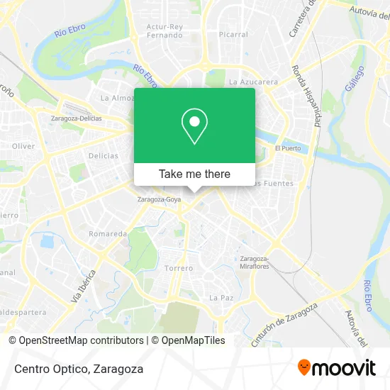 Centro Optico map
