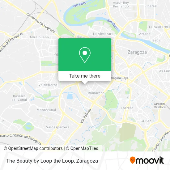 The Beauty by Loop the Loop map