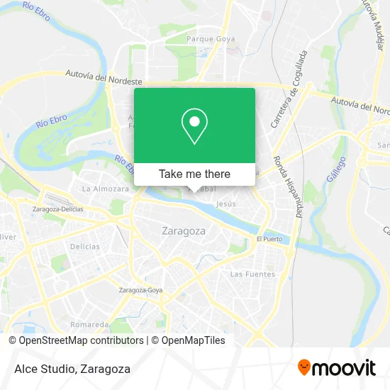 Alce Studio map