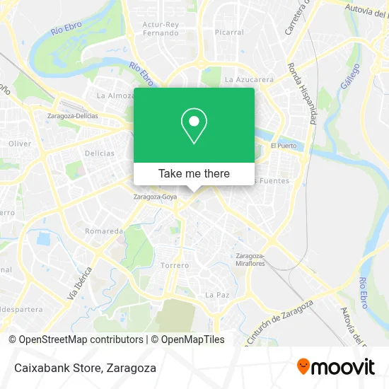 Caixabank Store map