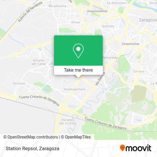 Station Repsol map