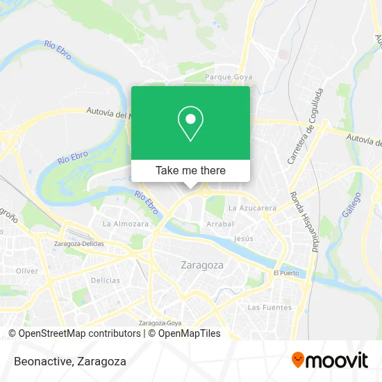 Beonactive map
