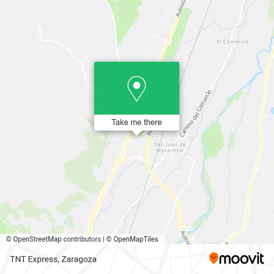 Tnt Express map