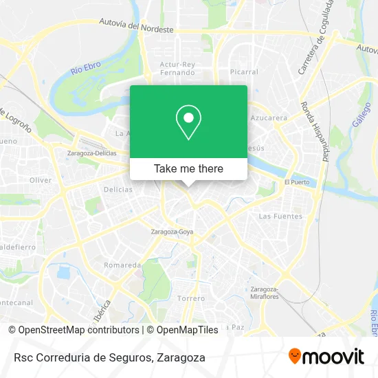 Rsc Correduria de Seguros map