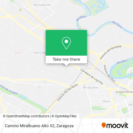 Camino Miralbueno Alto 52 map