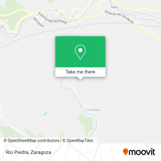 Río Piedra map