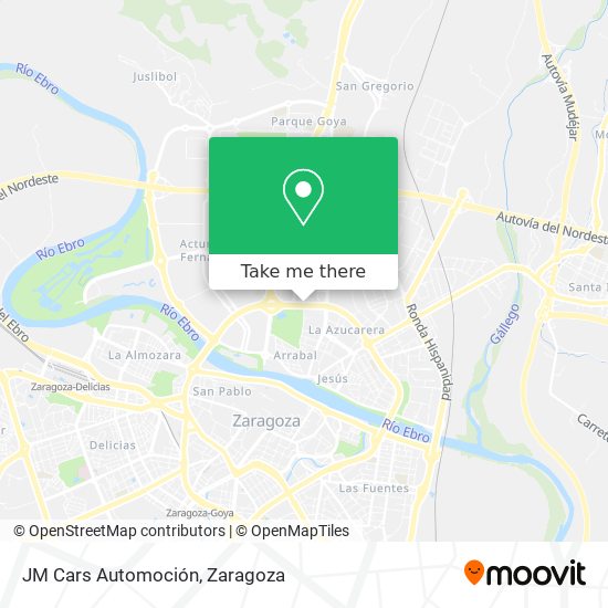 JM Cars Automoción map
