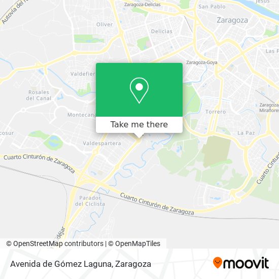 Avenida de Gómez Laguna map