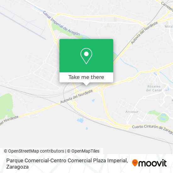 mapa Parque Comercial-Centro Comercial Plaza Imperial