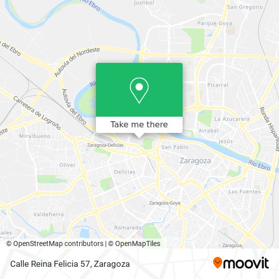 Calle Reina Felicia 57 map