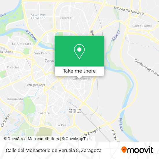 Calle del Monasterio de Veruela 8 map