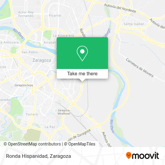 Ronda Hispanidad map