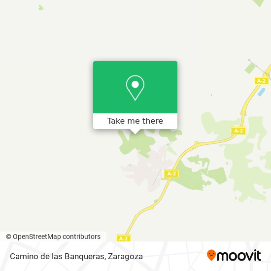 Camino de las Banqueras map