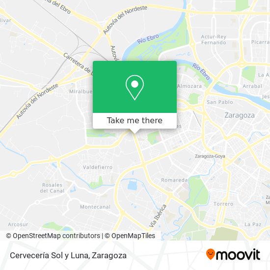 Cervecería Sol y Luna map