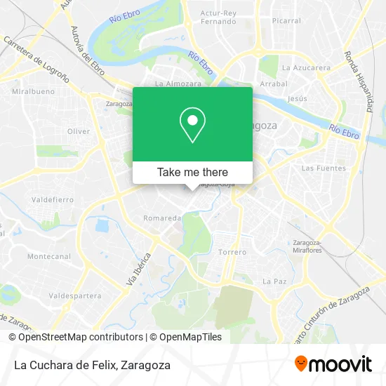 La Cuchara de Felix map