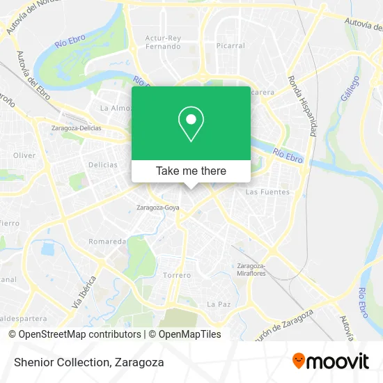 Shenior Collection map