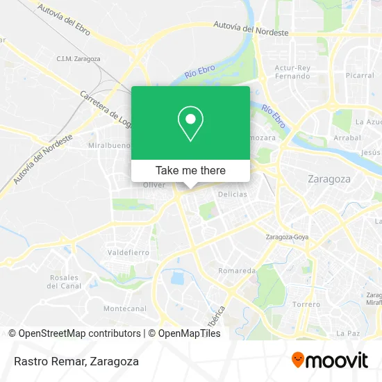 Rastro Remar map