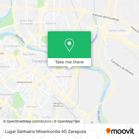 Lugar Santuario Misericordia 4D map