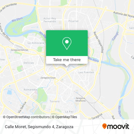 Calle Moret, Segismundo 4 map