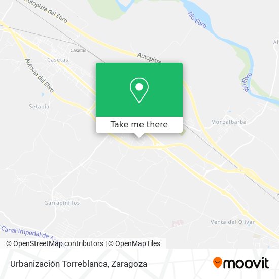 Urbanización Torreblanca map