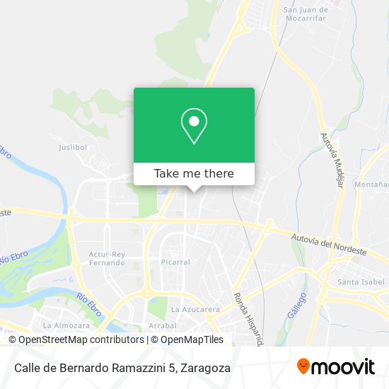 Calle de Bernardo Ramazzini 5 map