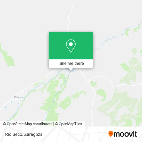 mapa Río Seco
