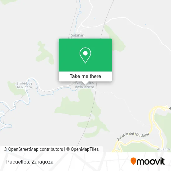 mapa Pacuellos