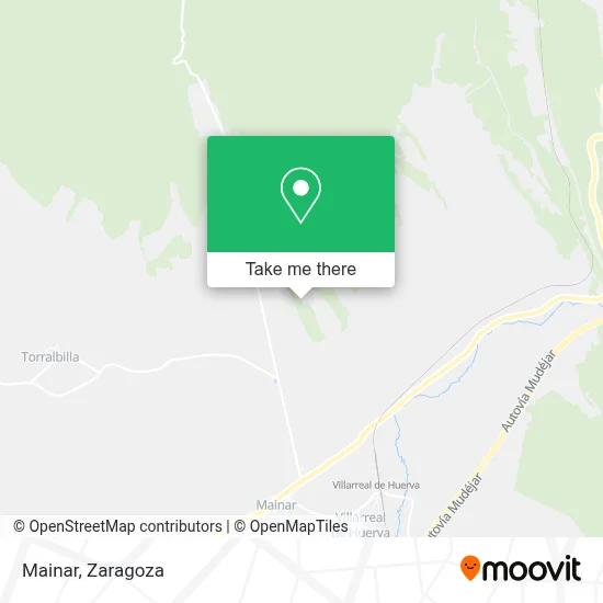 mapa Mainar
