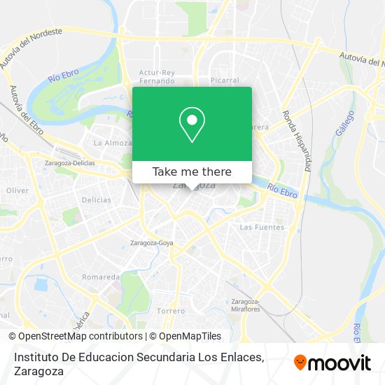 Instituto De Educacion Secundaria Los Enlaces map