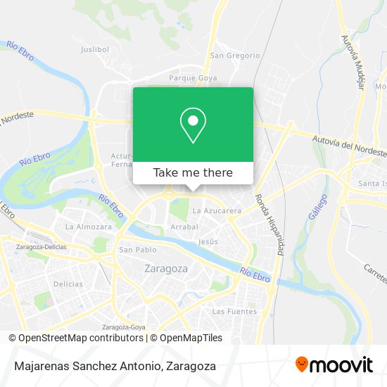 Majarenas Sanchez Antonio map