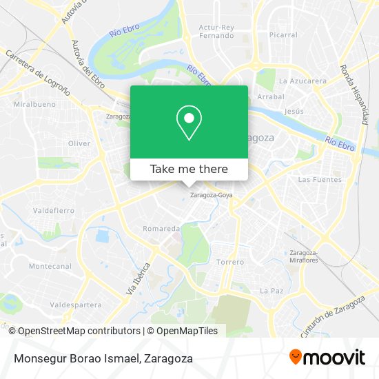 Monsegur Borao Ismael map