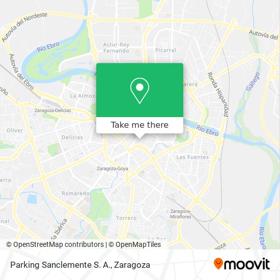 Parking Sanclemente S. A. map