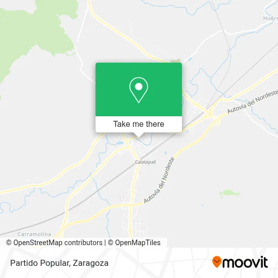 mapa Partido Popular