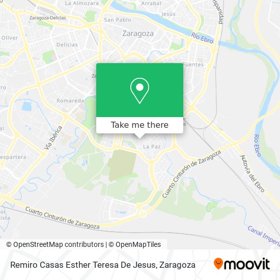 Remiro Casas Esther Teresa De Jesus map