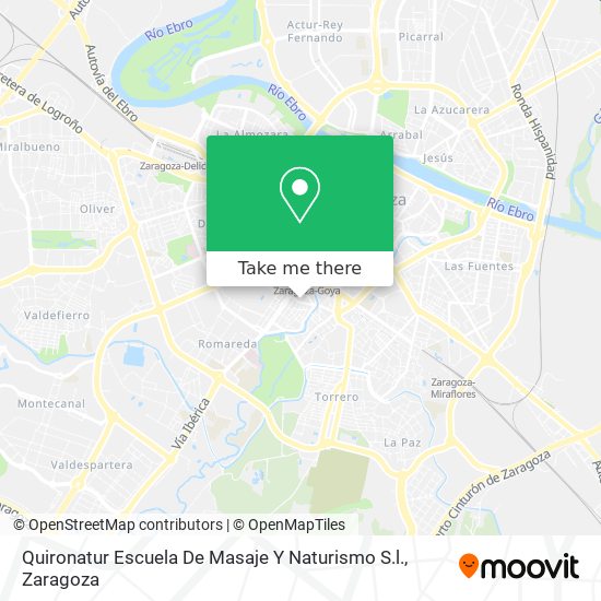 Quironatur Escuela De Masaje Y Naturismo S.l. map