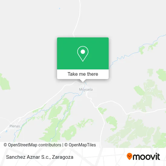 Sanchez Aznar S.c. map