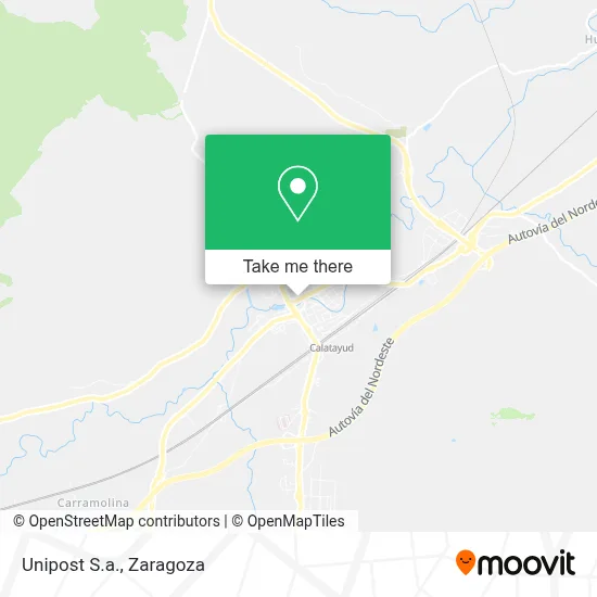 Unipost S.a. map
