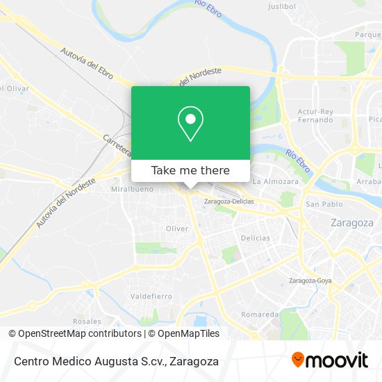 Centro Medico Augusta S.cv. map