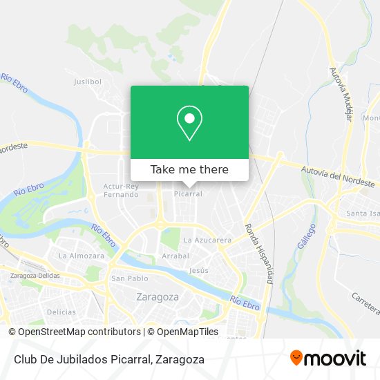 Club De Jubilados Picarral map