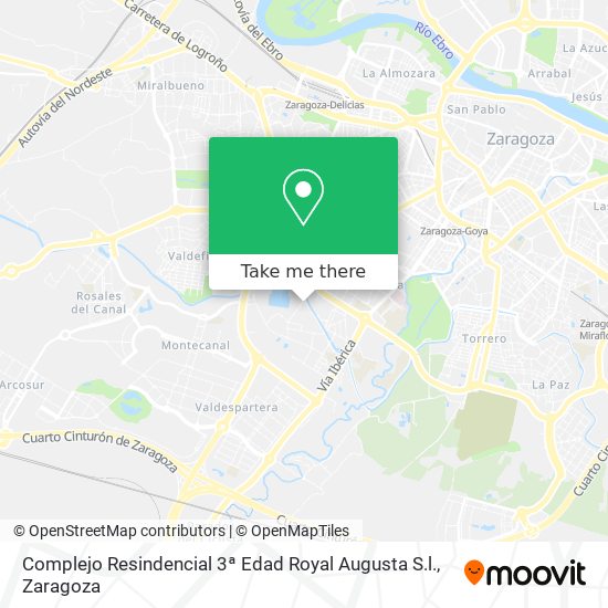 Complejo Resindencial 3ª Edad Royal Augusta S.l. map