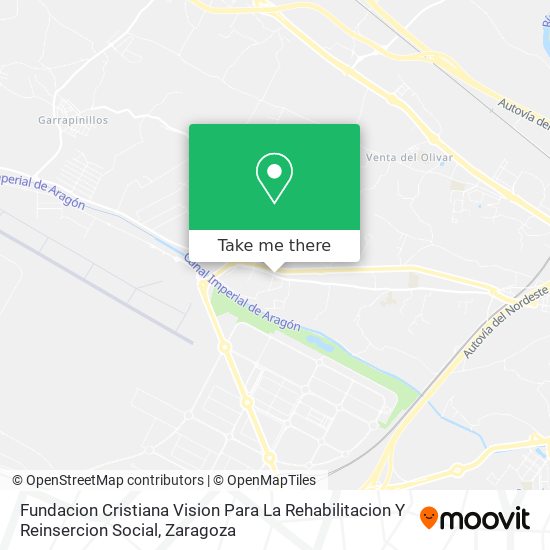 Fundacion Cristiana Vision Para La Rehabilitacion Y Reinsercion Social map