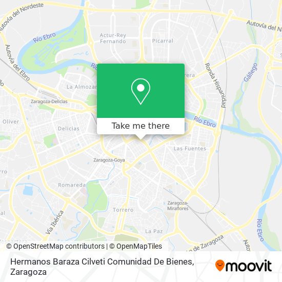 Hermanos Baraza Cilveti Comunidad De Bienes map