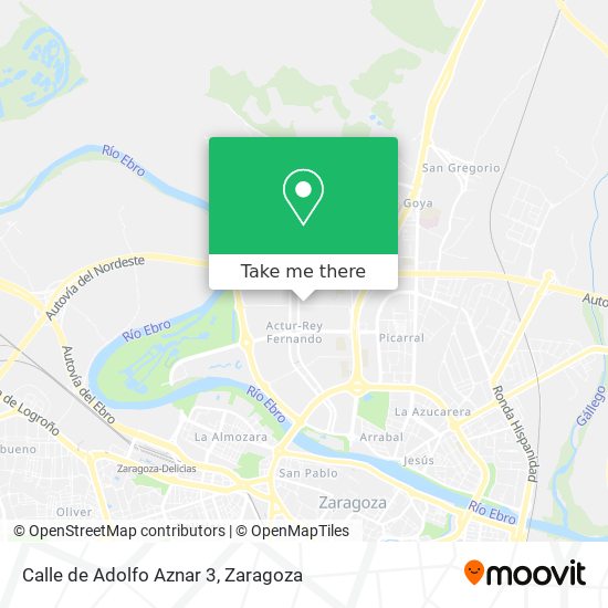 Calle de Adolfo Aznar 3 map