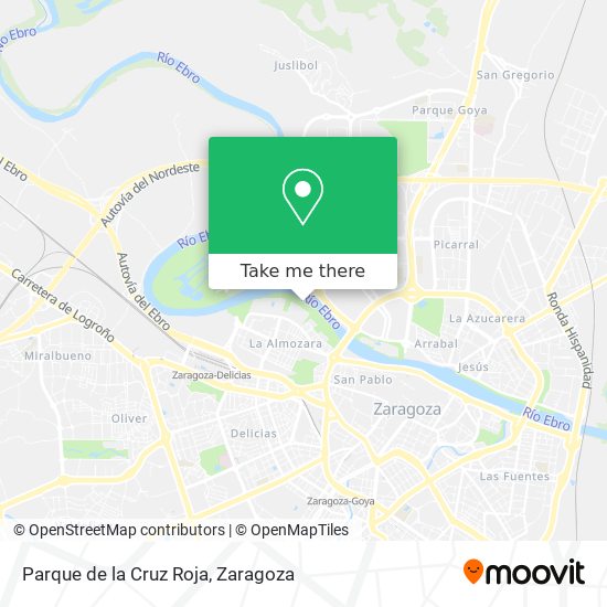 Parque de la Cruz Roja map