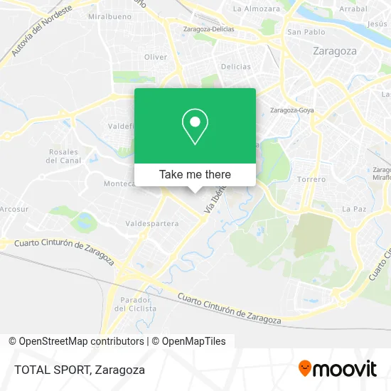 TOTAL SPORT map