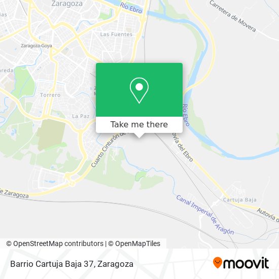 Barrio Cartuja Baja 37 map
