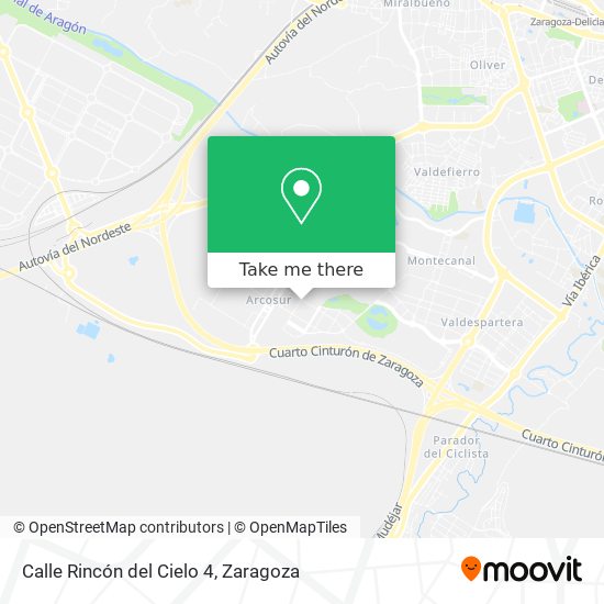 Calle Rincón del Cielo 4 map