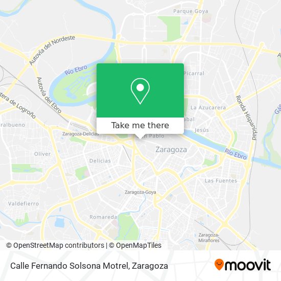 Calle Fernando Solsona Motrel map