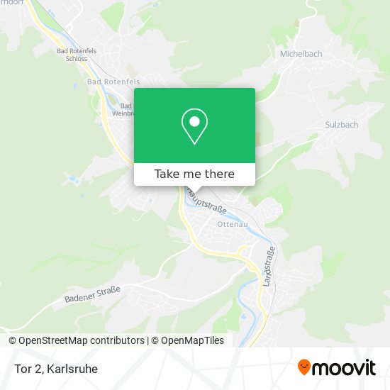 How To Get To Tor 2 In Gaggenau By Bus Or Train