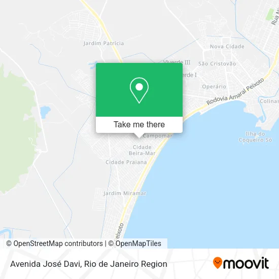 Avenida José Davi map